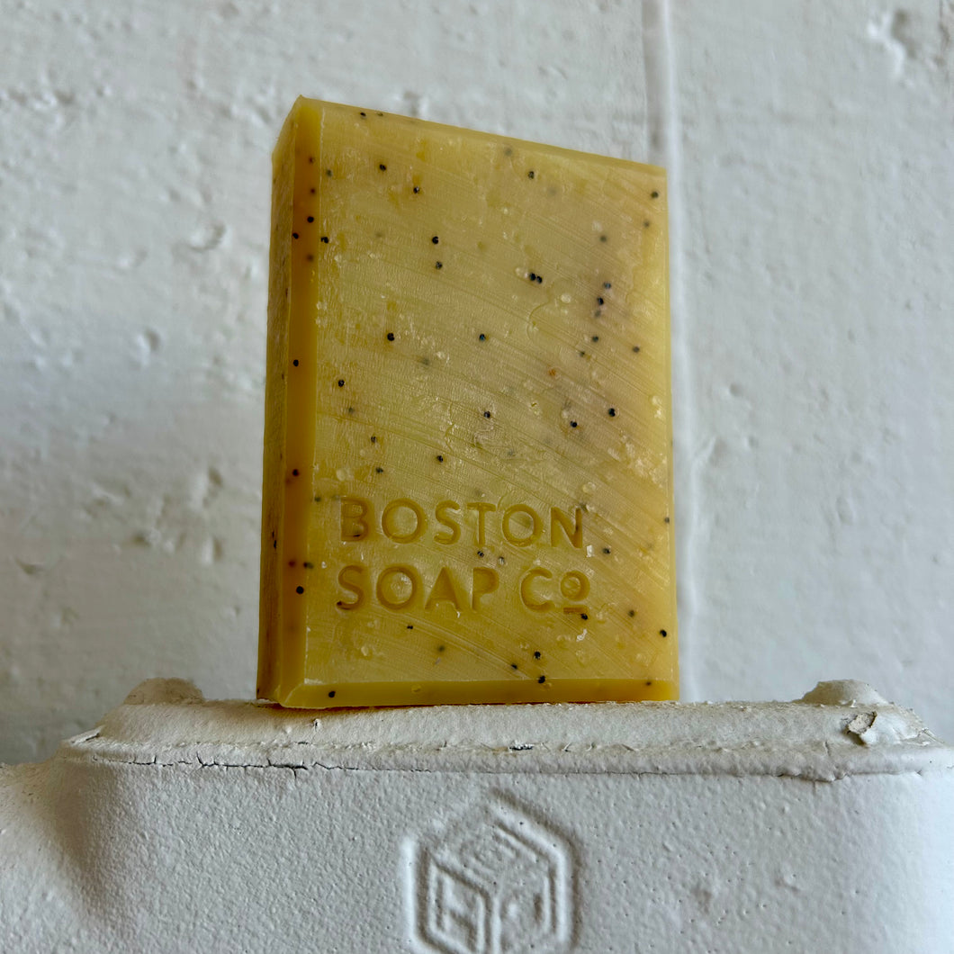 Lemongrass Poppy Seed Exfoliating Bar