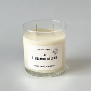 CINNAMON BALSAM Soy Candle : Holiday Collection