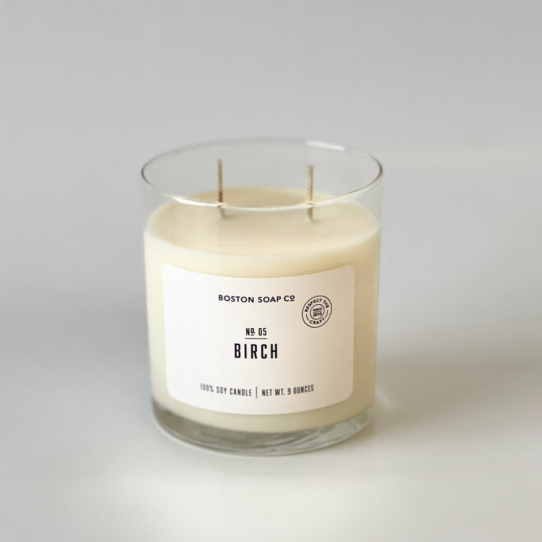 No. 5: BIRCH Soy Candle